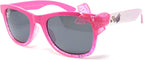 Girls Matching Case UV Protection Sunglasses, Pink 2, Small