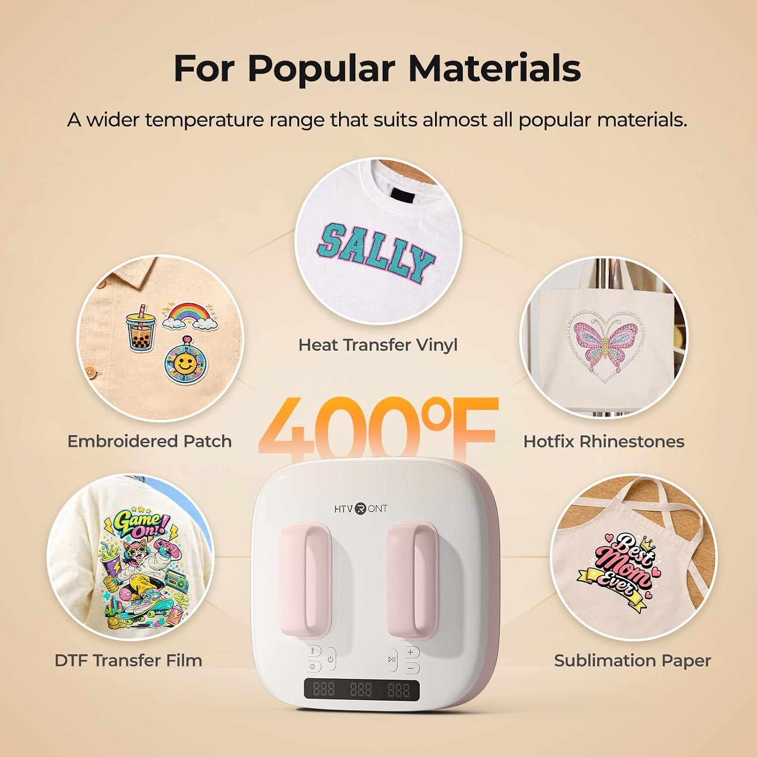 Heat Press Machine for T Shirts with Pressure Display, 10X10 | Portable Heat Press with Heats up Fast & Evenly H10 V2 Heat Press Machines for HTV, Sublimation, Heat Transfer Projects
