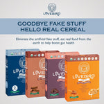 Organic Gluten Free Cereal, Sampler Pack – Prebiotic Fiber, Gut Health, Low Sugar, Grain Free, Breakfast or Snack – Healthy Cereal Made with Real Food, 5 Pack, Kids & Adults