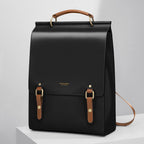 Leather Backpack Purse for Women Fashion Travel Shoulder Bag | Genuine Leather and Microfiber Leather, College Backpacks, Vintage, Casual Work Bag