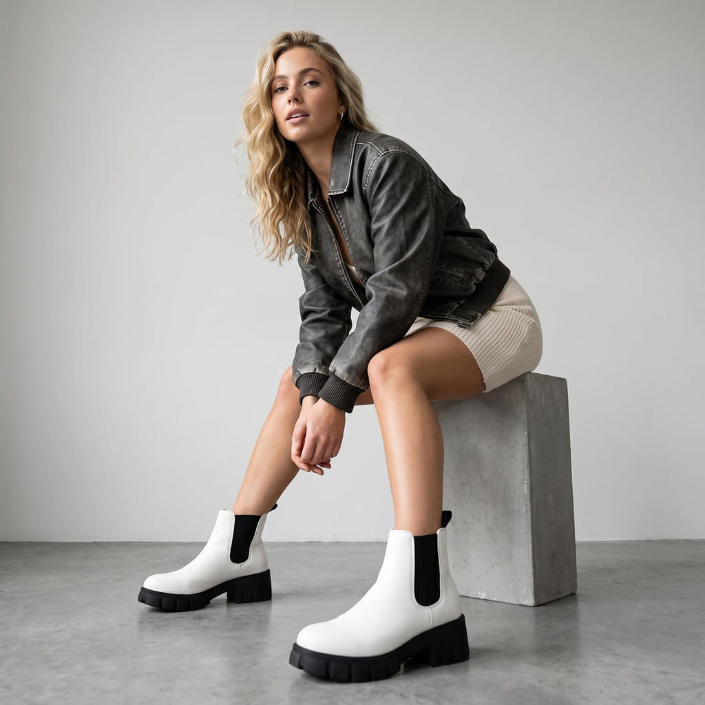 Women'S Sasha Slip on Chelsea Boot +Memory Foam