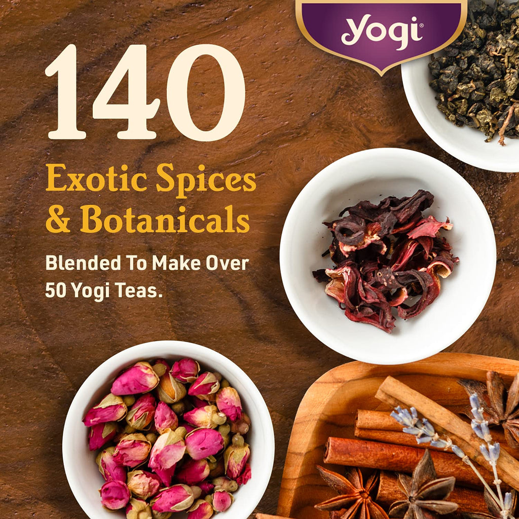 Tea Ginger Tea - 16 Tea Bags per Pack (4 Packs) - Organic Ginger Tea Bags - Digestive Support Tea - Includes Ginger Root, Lemongrass, Licorice Root, Peppermint Leaf & Black Pepper