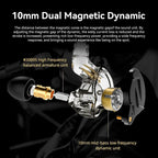 KZ ZSN PRO X Gaming Earbuds, Hifi in Ear Monitor IEM Headphones,1Ba 1DD Earbud Headphone Dual Driver Drummer Musician Earphone Stereo Headset with Removable C Pin Cable for Church (NO Mic,Dark Black)