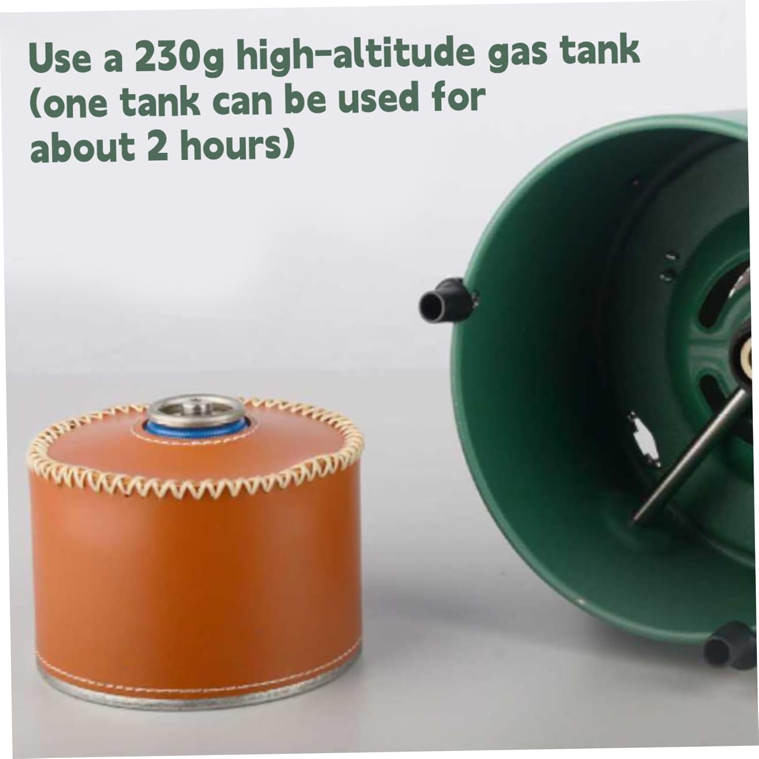 Camping Heater, 2-In-1 Portable Propane Heater & Stove, Propane with Handle, Adjsutable Vents and Removable Flames for Camping Fishing Hiking Hunting, Tent For