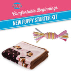 Snuggle Puppy Essentials Starter Kit, Heartbeat Toy & Blanket, Pink, Calming Comfort Toy, Puppy Blanket, Teething Toy, 3 Heat Packs, New Puppy Essentials for First Nights and Crate Training