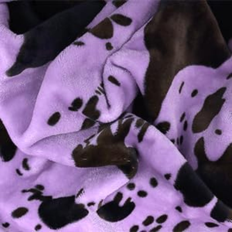 Purple Throw Blanket, 50X60 Inches | for Women Mom Wife Her Girls, Ultra Soft Fuzzy Fleece, Cozy, Teen Girls Home Room Decor