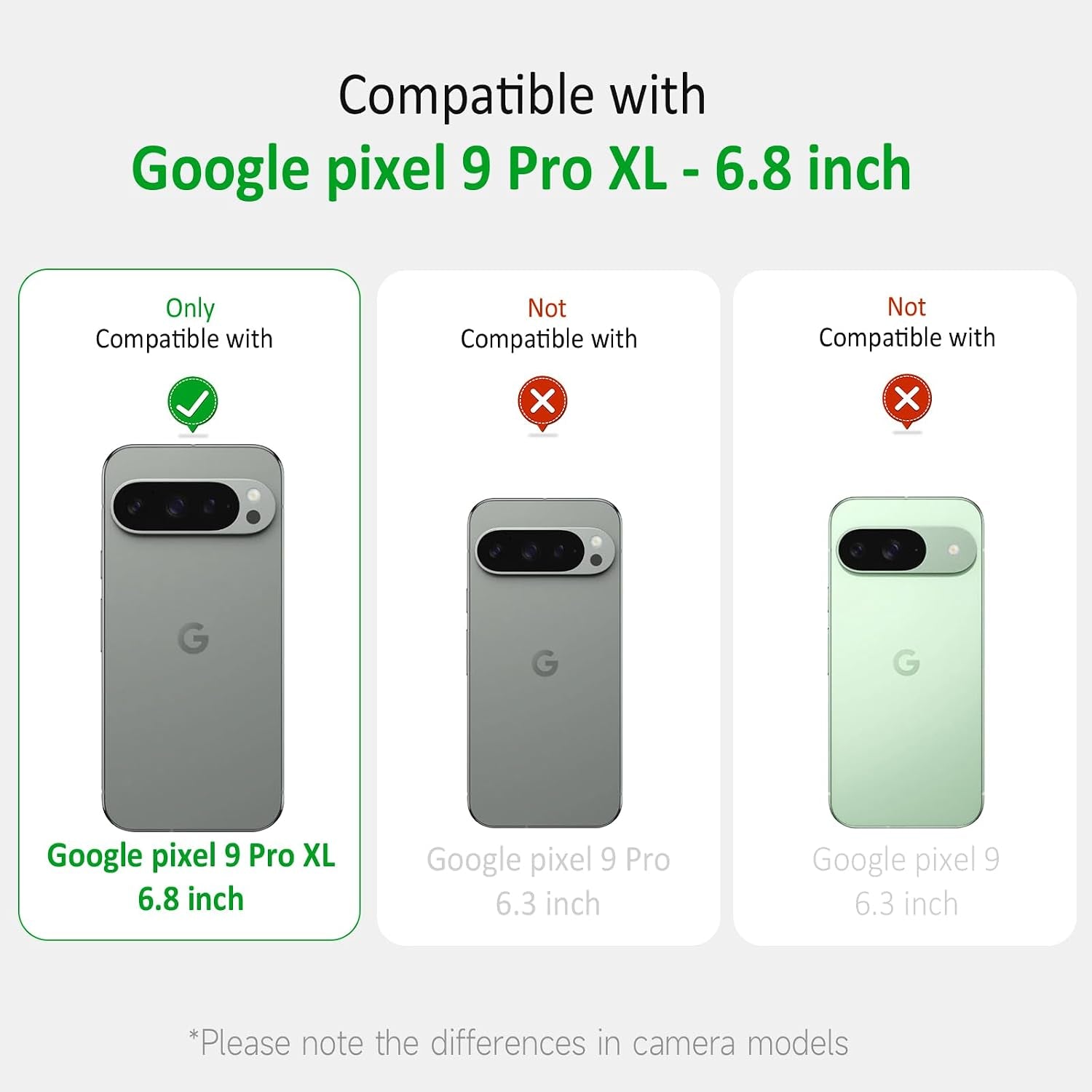 For Google Pixel 9 Pro XL Clear Case Lanyard Adjustable Cord Neck Shoulder Crossbody Strap Mobile Cover Durable Soft Cover Women Shockproof Protective Phone Case for Pixel 9 Pro XL - Gray