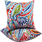 Outdoor Throw Pillows Decorative Outdoor Accent Pillows with Insert | Outdoor Throw Pillows Patio Pillows with Inserts Square Decorative Pillows for Patio Furniture