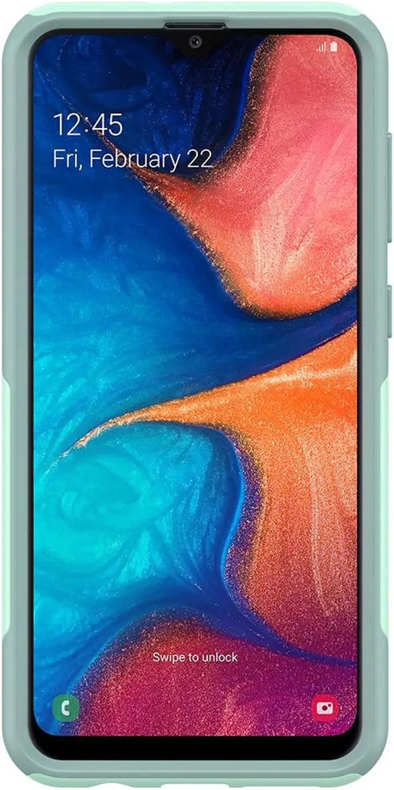 COMMUTER SERIES LITE Case for Samsung Galaxy A20 - Retail Packaging (OCEAN WAY - AQUA SAIL/AQUIFER)