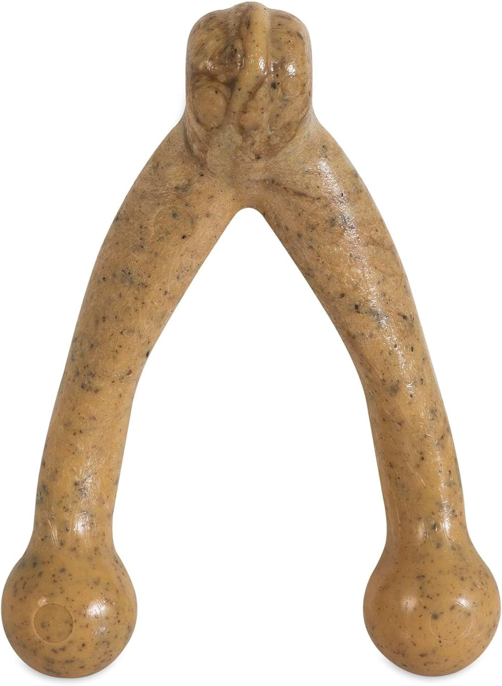 Wishbone Barkbone Nylon Chew Toy, Peanut Butter Flavor, 5.38 in | for Aggressive Chewers, Long Lasting Build, Safe Material for Daily Gnawing, Supports Dental Health, Small Breed Use Today