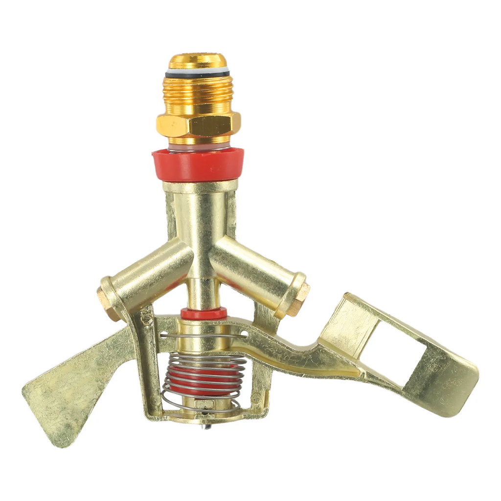 1/2 Inch 360 Degree Rotation Lawn Watering Sprinklers Male Metal Pulsating Farm Sprinklers for Garden Irrigation Agriculture