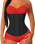 Women'S Underbust Latex Sport Girdle Waist Trainer Corsets Hourglass Body Shaper