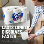 1000 Toilet Paper, 36 Rolls, 1,000 Sheets per Roll