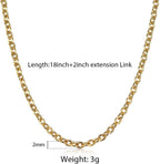 Rectangle Initial Letter Pendant Charm for Mens Womens Gold Plated Capital Letter Pendant Necklace Rolo Chain 18Inch