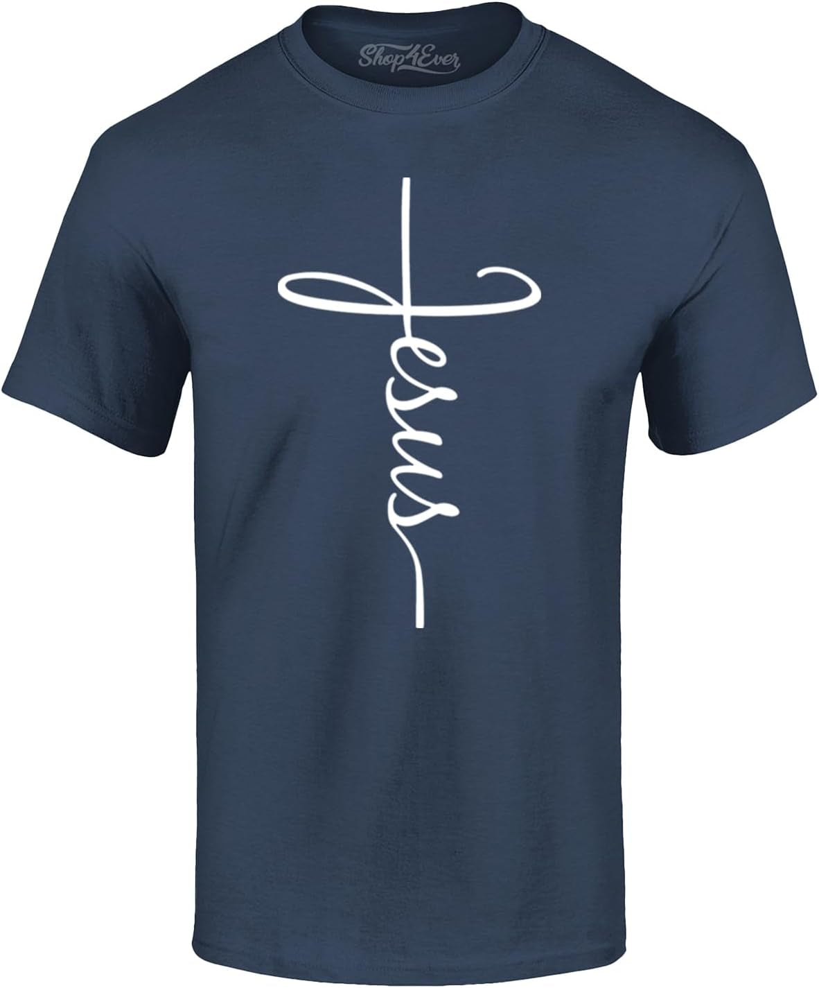 Jesus Cross T-Shirt - Christian Religious Graphic Tee for Men Women | Christian Faith Shirt, Jesus Cross T-Shirt, Religious Graphic Tee, Inspirational Christian Gift, Men Women Apparel