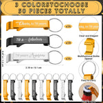 50 Sets 70Th Birthday Party Favors for Guests Include Birthday Beer Opener Keychain Cheers to 70 Bottle Opener Keychain with Thank You Cards and Gift Bag for Party Wedding Gifts