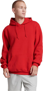 Mens Dri-Power Fleece Hoodies, Moisture Wicking, Cotton Blend, Relaxed Fit, Sizes S-4X