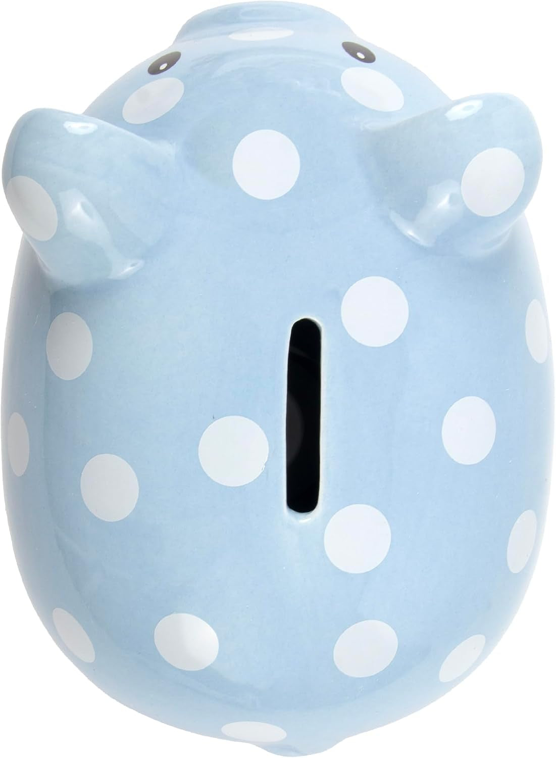 Large Ceramic Piggy Bank for Boys and Girls, Kids Money and Coin Bank, Perfect Baby Nursery Décor, Gift and Newborn Keepsake