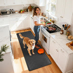 anti Fatigue Kitchen Mats for Floor 20"X60", Cushioned Standing Mat | Non Slip Waterproof Kitchen Runner Rug, Heavy Duty Padded Foam Comfort Mat Floor Carpet for Standing Desk, Laundry, Sink