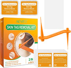 Premium Skin-Care Patch Kit – Gentle Foot & Face Care Set with Soft Patches, Comfort Bands & Stick Applicator for Men, Women & Kids Orange