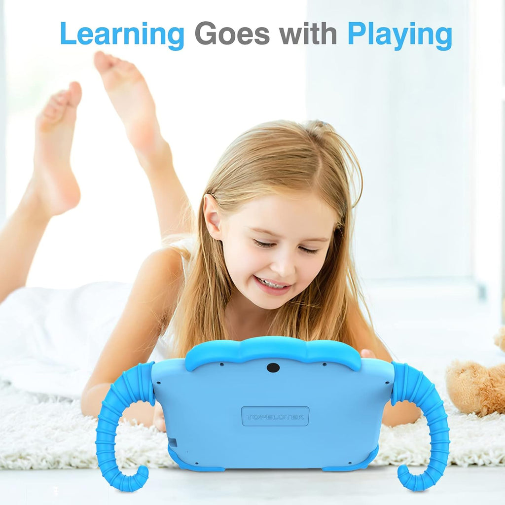 Tablet for Kids 7IN Kids Tablet for Toddlers 32GB Toddler Tablet for Children Android Kids Learning Tablet with Educational Game, HD IPS Screen, GMS Certificate with Parent Controls Best Gift