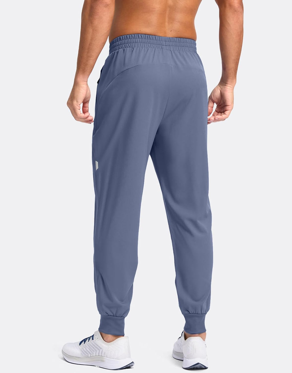 Men'S Joggers with Zipper Pockets Lightweight Athletic Workout Pants Quick Dry Sweatpants for Men Running Hiking