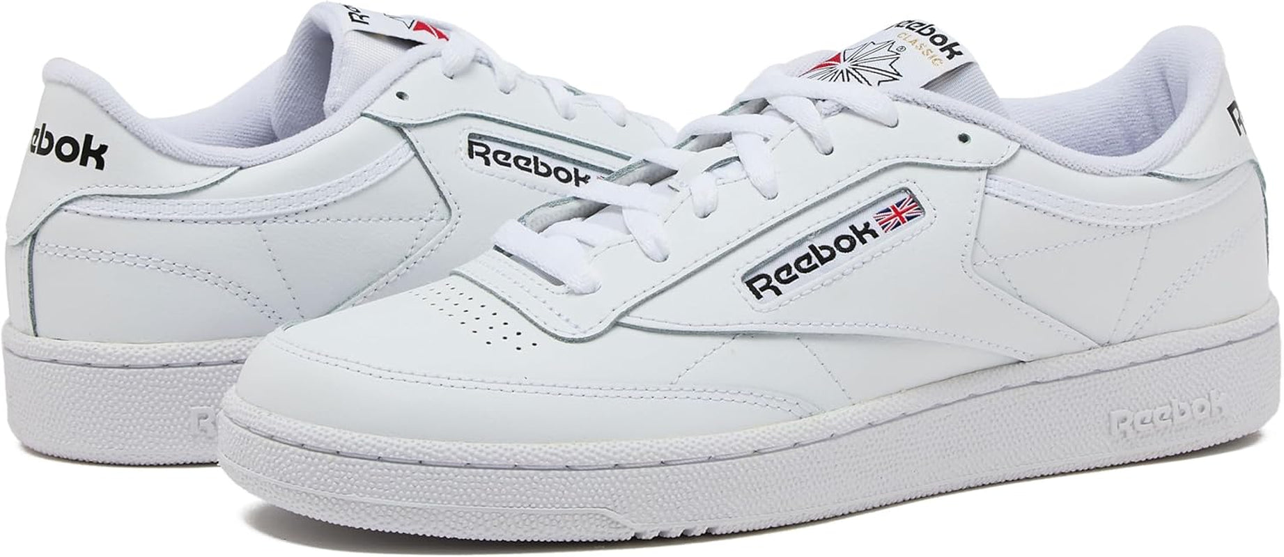 Club C 85 Mens Tennis Shoes, Casual Fashion White Sneakers for Men
