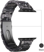 Apple Watch Bands-Fashion Lightweight Resin Iwatch Bands for Women Men 38Mm/40Mm/41Mm/42Mm(Series 11 10), 49Mm/46Mm/45Mm/44Mm/42Mm(S 3 2 1), Compatible with Apple Watch Series 11 SE 10 9 8 7 6 5 4 3 Ultra