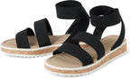 Girls' Girls' Elastic Band Sandals