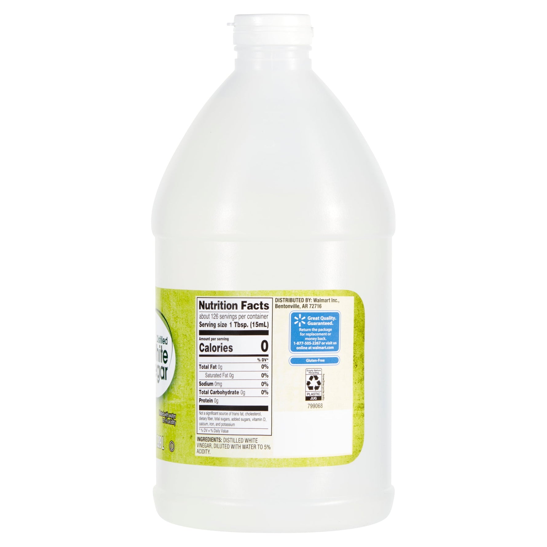 Distilled White Vinegar, 64 Fl Oz