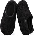 Women'S Fuzzy Curly Fur Fleece Lining Memory Foam Loafer Slippers | Non-Slip,Indoor and Outdoor,Machine-Washable,Warm,Bedroom