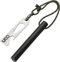 Titan Fire Striker Ferro Rod Fire Starting Survival Tool with Tether and Multitool, 20,000+ Strikes