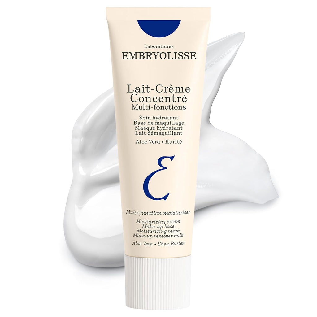 Lait-Crème Concentré Face Moisturizer and Makeup Primer, French Face Cream with Shea Butter & Aloe Vera, 2.54 Fl Oz