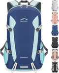 35L Ultra Lightweight Foldable Packable Hiking Backpack | Travel Backpack, Survival Whistle, Water-Resistant, Camping Daypack, Outdoor Sports, 0.88 Pounds, Men & Women