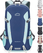 35L Ultra Lightweight Foldable Packable Hiking Backpack | Travel Backpack, Survival Whistle, Water-Resistant, Camping Daypack, Outdoor Sports, 0.88 Pounds, Men & Women