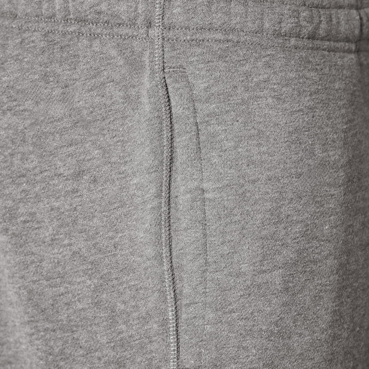 Men'S Relaxed Fit Fleece Joggers Sweatpants with Drawstring Waist, Tapered Leg, Ribbed Cuffs, Brushed Interior