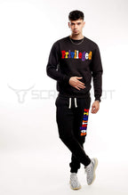 Mens Premium Hip Hop Fashion Pockets Fleece Pants