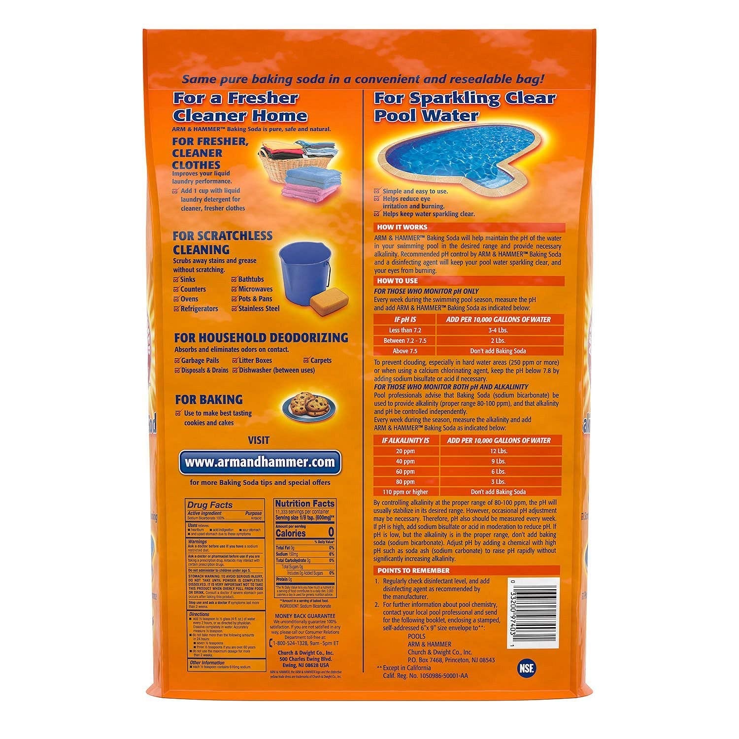 Pure Baking Soda (15 Lbs.)
