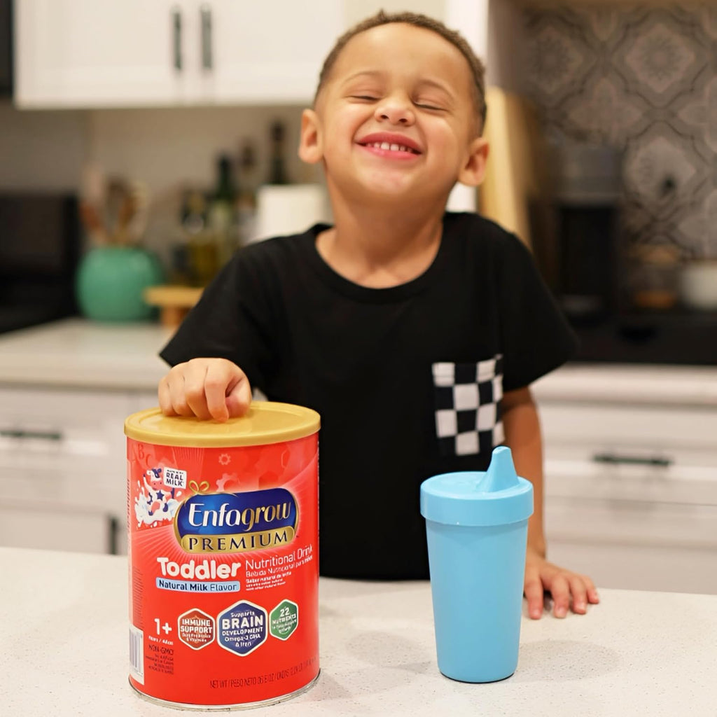 Premium Toddler Milk Nutritional Drink,  Toddler Drink, Try Our Brain-Supporting Trio, 32Oz Can, 6 Pack