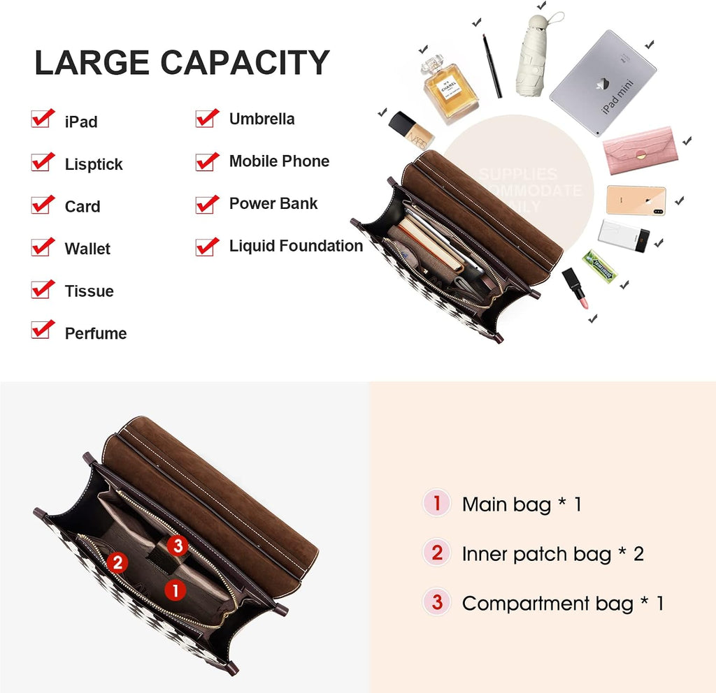 Leather Backpack Purse for Women Fashion Travel Shoulder Bag | Genuine Leather and Microfiber Leather, College Backpacks, Vintage, Casual Work Bag