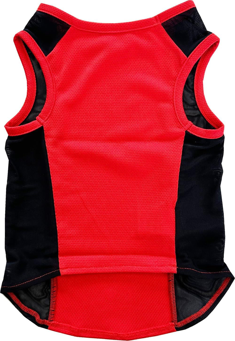 Pet Breathable Sleeveless Mesh Airflow Tank Top with Built in Bug and Tick Protection, Poppy, Small