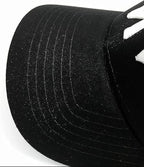 Baseball Cap Hat for Men and Women |Crafted from Maximum Cotton| Premium Clean Up|Cap Hat with Embroidery | Suitable for All Seasons | Standard Size | Adjustable Buckle Black