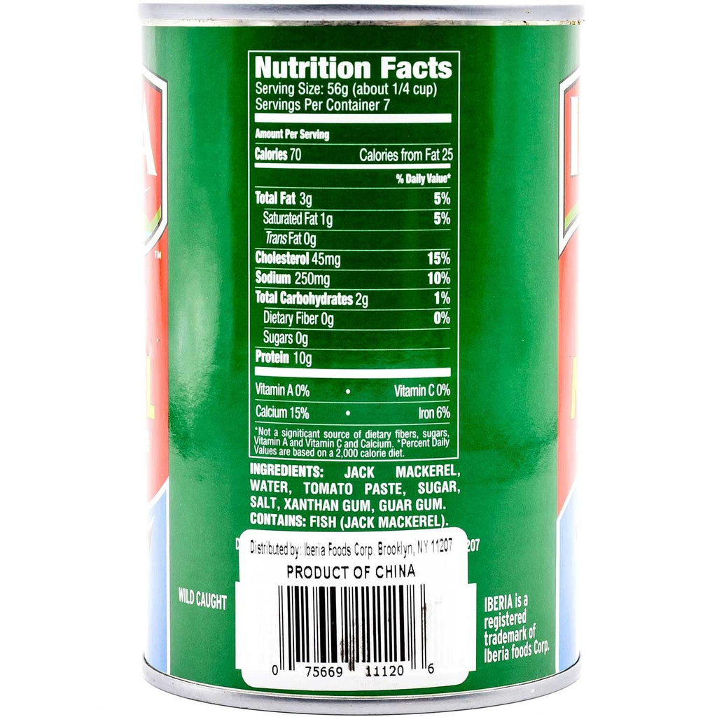 Jack Mackerel in Tomato Sauce, 15 Ounce