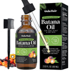 Batana Oil for Hair, Scalp & Skin, Natural Elaeis Oleifera Kernel Oil, Moisturizing Hair Oil for Dry Hair, Lightweight Conditioning Oil, Enhances Softness & Shine, 2.03 Fl Oz (60 Ml)