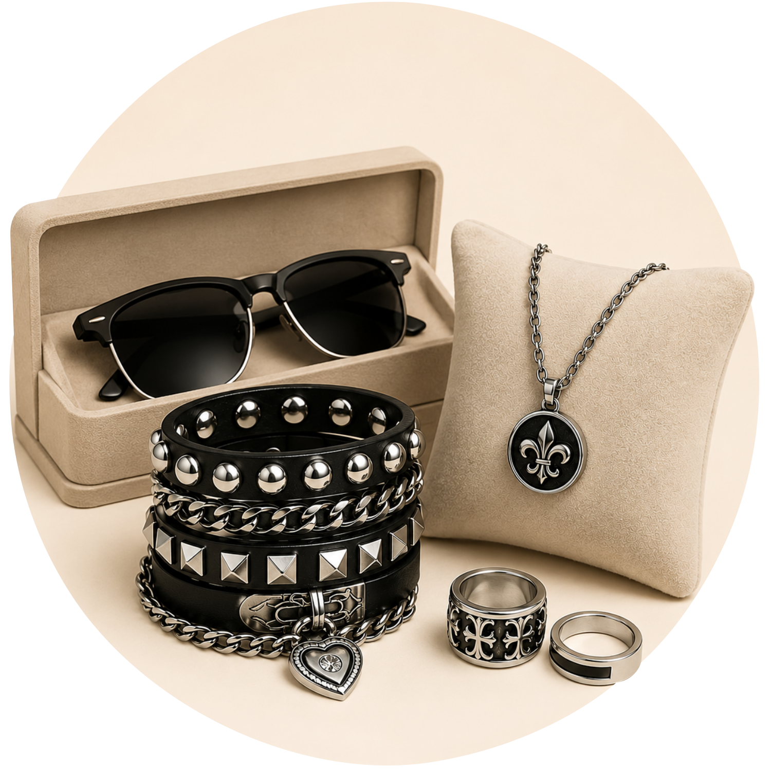 Lincoln Values Sunglasses and Jewelry Collection Image