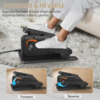 Under Desk Elliptical Machine, Electric Ellipse Leg Exerciser While Sitting for Seniors Adults, Quiet & Portable Electric Seated Pedal Exerciser with Remote Control, 15 Adjustable Speeds, 5 Auto Modes