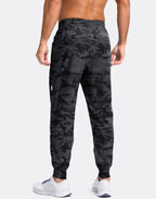 Men'S Joggers with Zipper Pockets Lightweight Athletic Workout Pants Quick Dry Sweatpants for Men Running Hiking