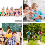 2 Pack Kids Adjustable Magnetic Belt Boys Girls Elastic Belt with Easy Magnetic Buckle
