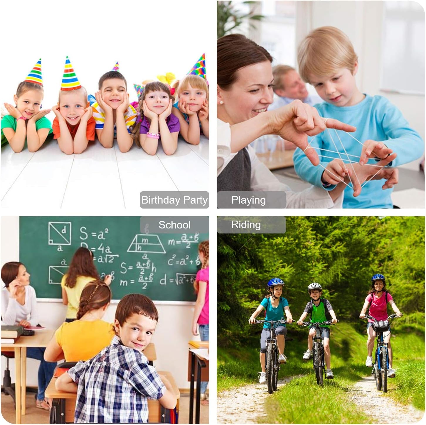 2 Pack Kids Adjustable Magnetic Belt Boys Girls Elastic Belt with Easy Magnetic Buckle