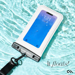 IP68 Waterproof Phone Pouch - Travel Beach Cruise Ship Essentials - Floating Waterproof Phone Case W/Crossbody Lanyard for Iphone 15 Pro Max/ 14 Pro Max/ 13 Pro Max/ S24 Ultra - Sand Dollar